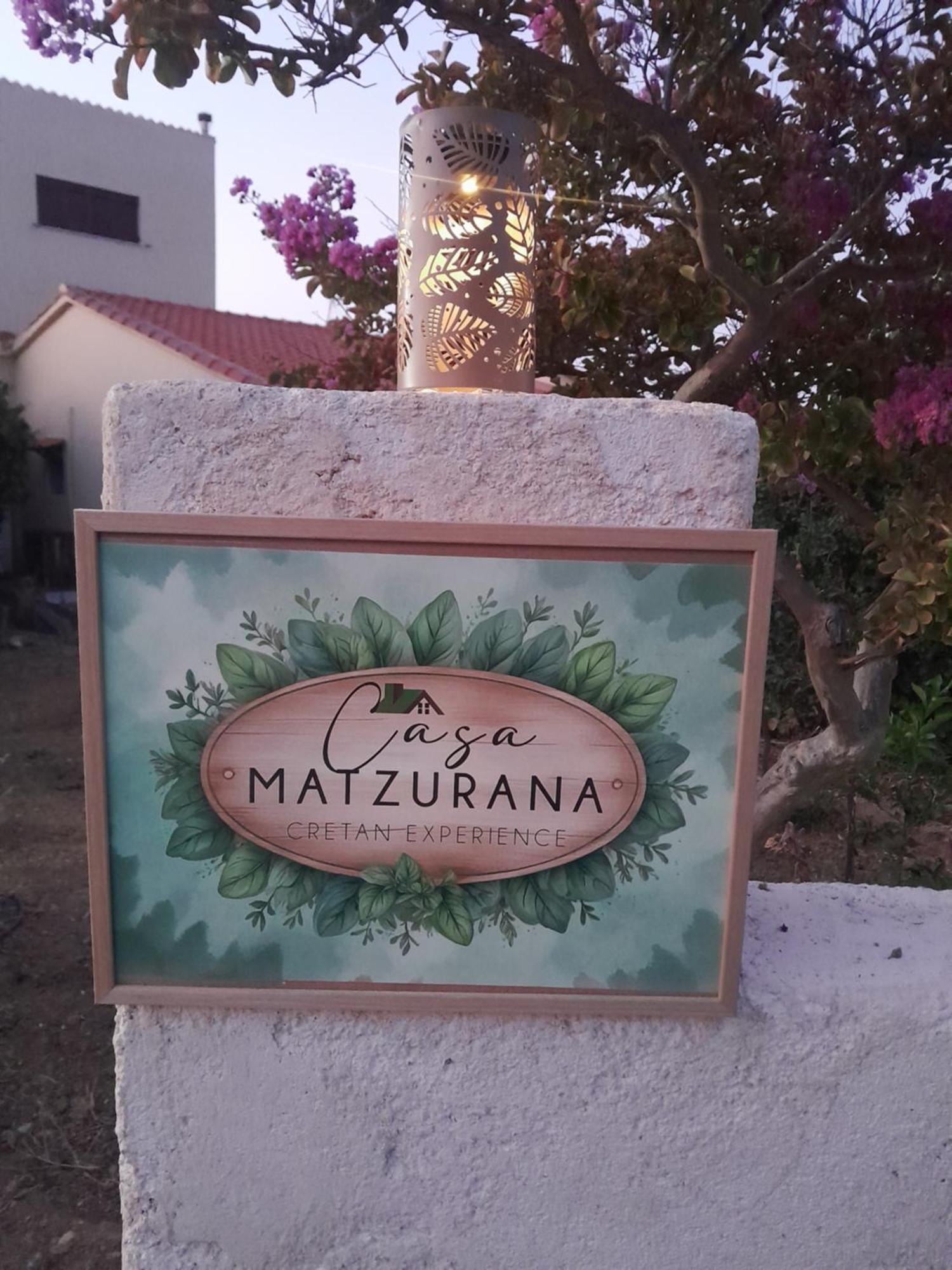 Casa Matzurana Villa Kounoupidhianá Exterior foto